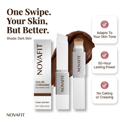 NOVAFIT Color-Changing Foundation Stick