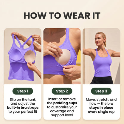 Yoga Built-In Bra Tank