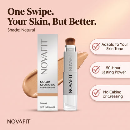 NOVAFIT Color-Changing Foundation Stick