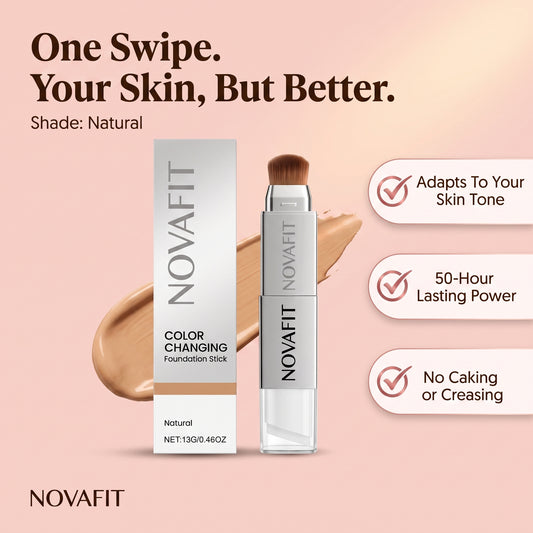 NOVAFIT Color-Changing Foundation Stick