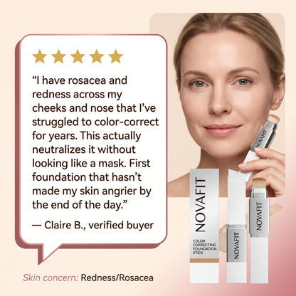 NOVAFIT Color-Changing Foundation Stick