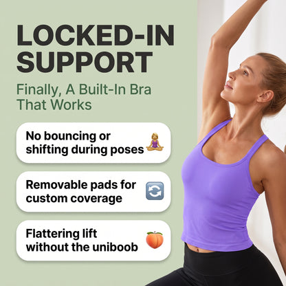 Yoga Built-In Bra Tank